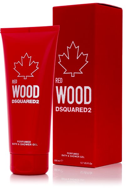 Tusfürdő DSQUARED2 Red Wood Bath & Shower Gel 200 ml ...