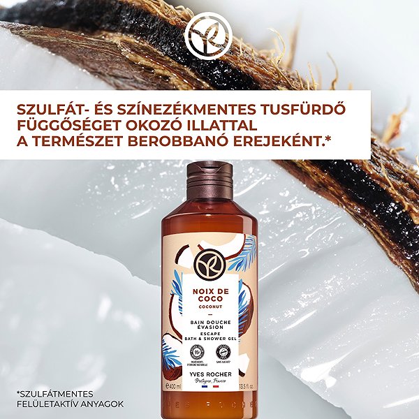 Tusfürdő YVES ROCHER Kókusz, 400ml ...