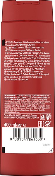 Tusfürdő OLD SPICE Booster 400 ml ...