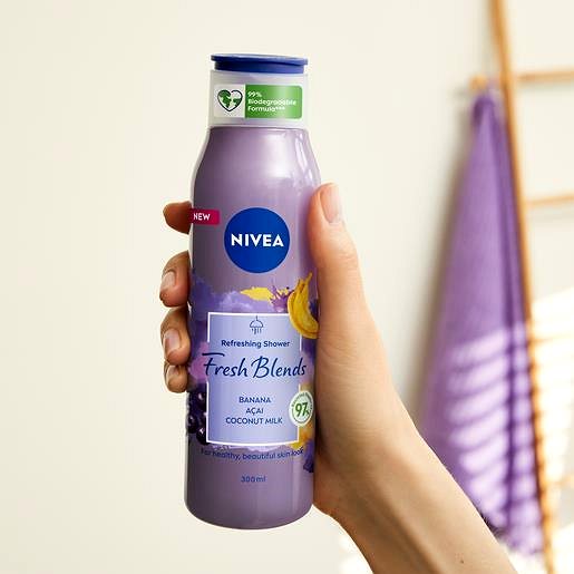 Sprchový gél NIVEA Fresh Blends Acai Shower gel 300 ml ...