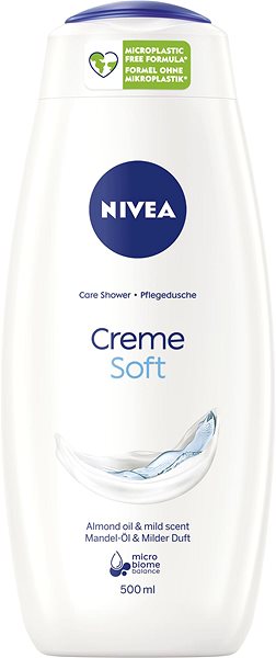 Sprchový gél NIVEA Creme Soft Shower Gel 2× 500 ml ...