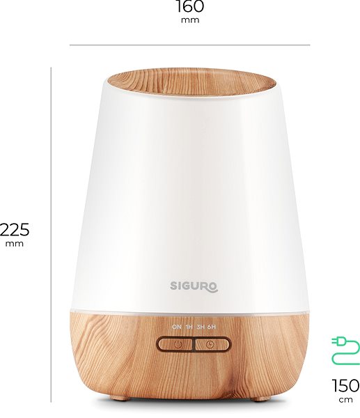 Aroma-Diffuser Siguro AD-H500LW Sweet Home ...
