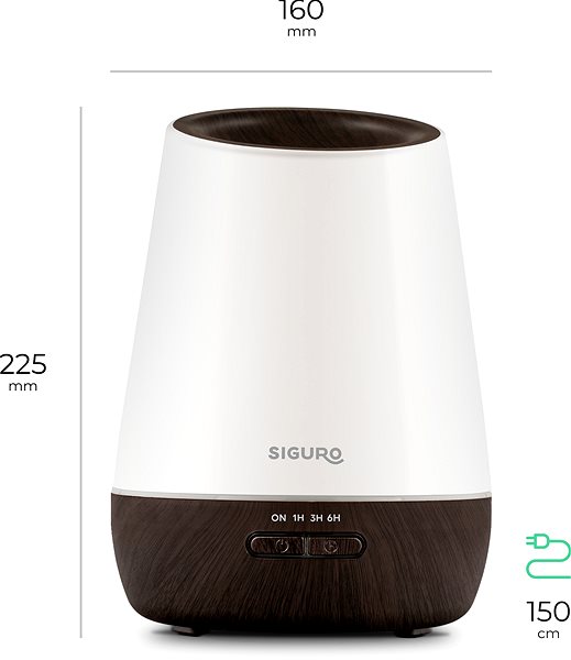 Aroma-Diffuser Siguro AD-H501DW Sweet Home ...