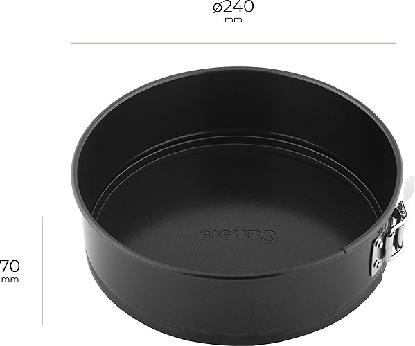 Baking Mould Siguro Folding cake tin Baker, diameter 23 cm ...