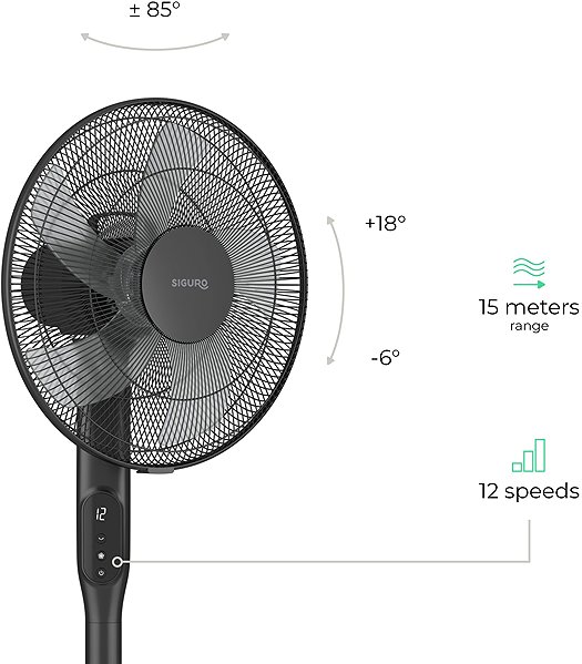 Fan Siguro FN-S471B Silent Wind ...