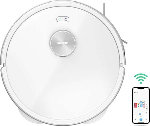Robot Vacuum Siguro RV-S900W TURBOVac Navigator Elite AI ...