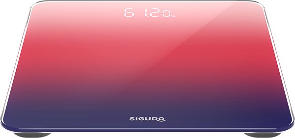 Bathroom Scale Siguro SC-P461K Berry ...