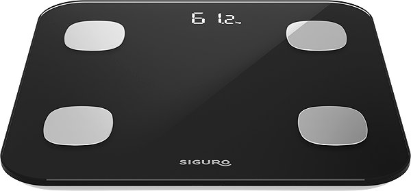 Bathroom Scale Siguro SC-S131B Smart Fitness Coach Features/technology