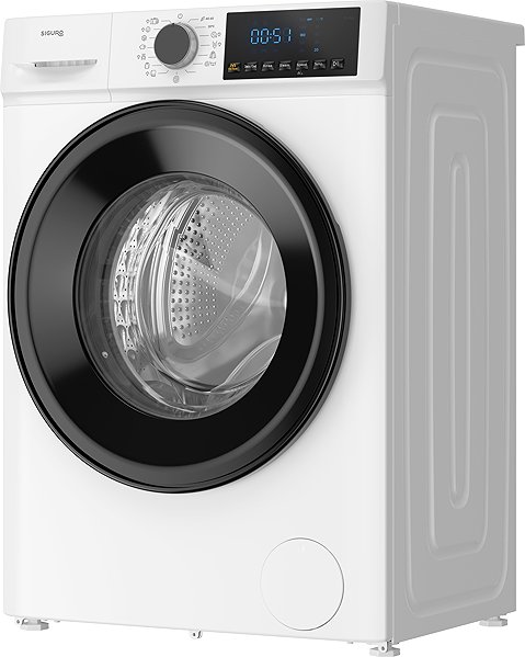Steam Washing Machine Siguro WM-F810W Steam Power ...