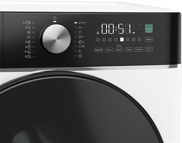 Steam Washing Machine Siguro WM-F101W Steam Pro ...