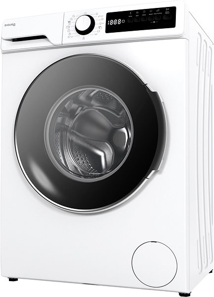 Steam Washing Machine Siguro SGR-WM-A721W Profi Steam Lateral view