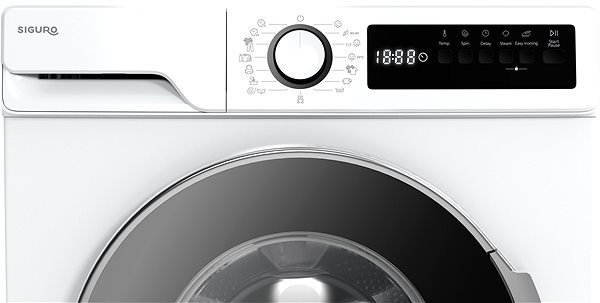 Steam Washing Machine Siguro SGR-WM-A721W Profi Steam Features/technology
