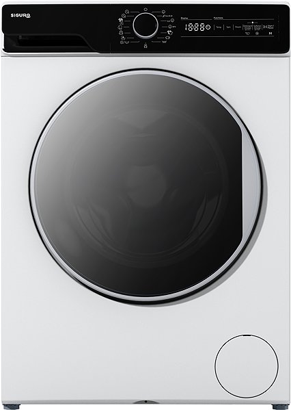 Steam Washing Machine Siguro WM-F911W Steam Pro Screen