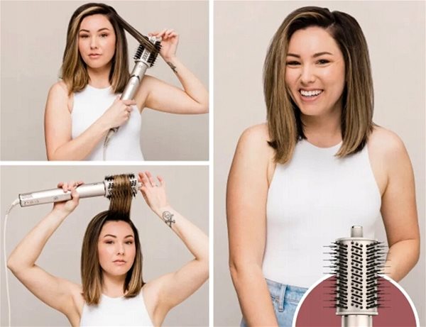 Hair Dryer Shark® FlexStyle 3-in-1 HD424SLEU Stone ...