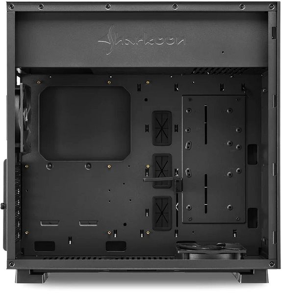 PC Case Sharkoon PURE STEEL Black Lateral view
