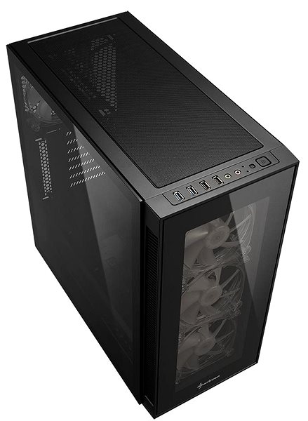 PC skrinka Sharkoon TG5 Pro RGB Možnosti pripojenia (porty)