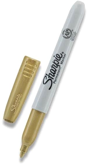 Marker SHARPIE Metallic 1,4 mm, arany Jellemzők/technológia