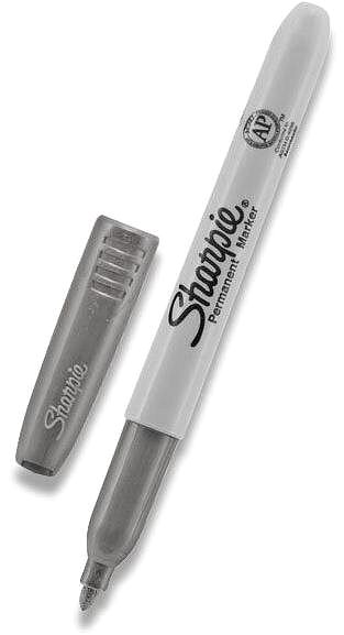 Marker SHARPIE Metallic 1,4 mm, ezüst Jellemzők/technológia