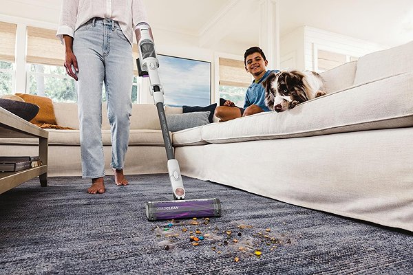 Upright Vacuum Cleaner Shark® Cordless IW1611EU White/Brass ...