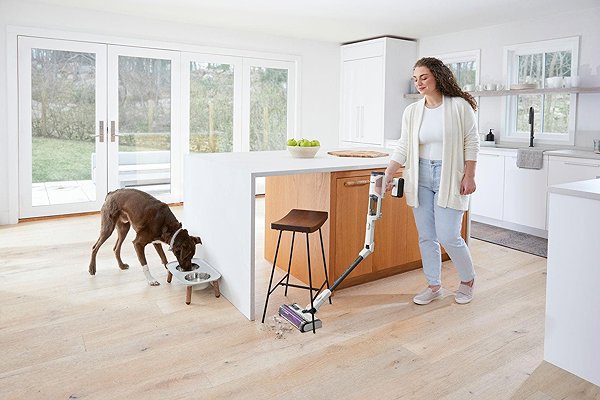 Upright Vacuum Cleaner Shark® Cordless IW1611EU White/Brass ...