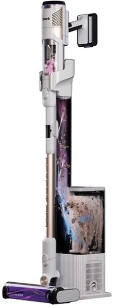 Upright Vacuum Cleaner Shark® Cordless Detect Pro IW3611EU White/Brass ...