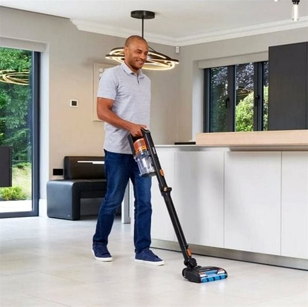 Upright Vacuum Cleaner Shark® Cordless IZ300EU Black/Copper ...