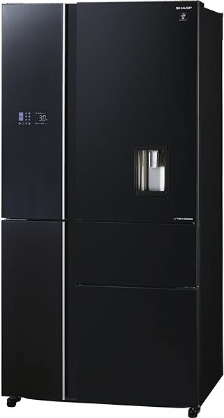 American Refrigerator SHARP SJ WX830ABK Lateral view