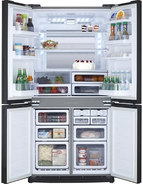 American Refrigerator SHARP SJ EX820F2BE Lifestyle