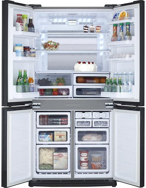 American Refrigerator SHARP SJ EX820F2SL Lifestyle
