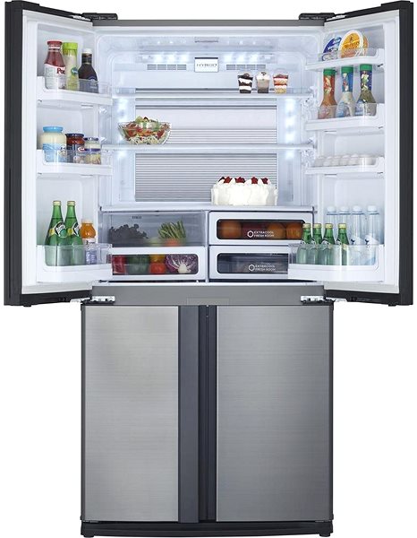 American Refrigerator SHARP SJ EX820F2SL Lifestyle