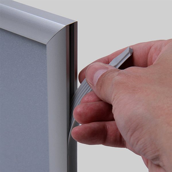Photo Frame Showdown Displays A3 double-sided retractable leaflet panel, Infotopper ...