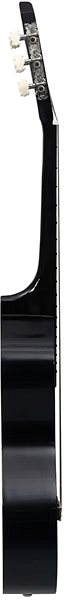 Classical Guitar SHUMEE 3/4 Classical Guitar for Beginners and Children Lateral view