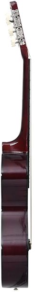 Classical Guitar SHUMEE 3/4 Classical Guitar for Beginners and Children Lateral view