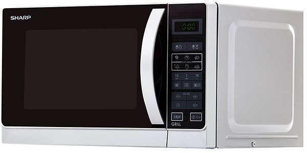 Microwave SHARP R 642INW Lateral view