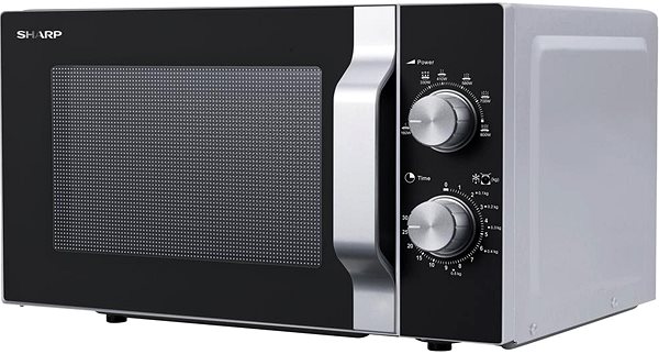 Microwave SHARP R 204SA Lateral view