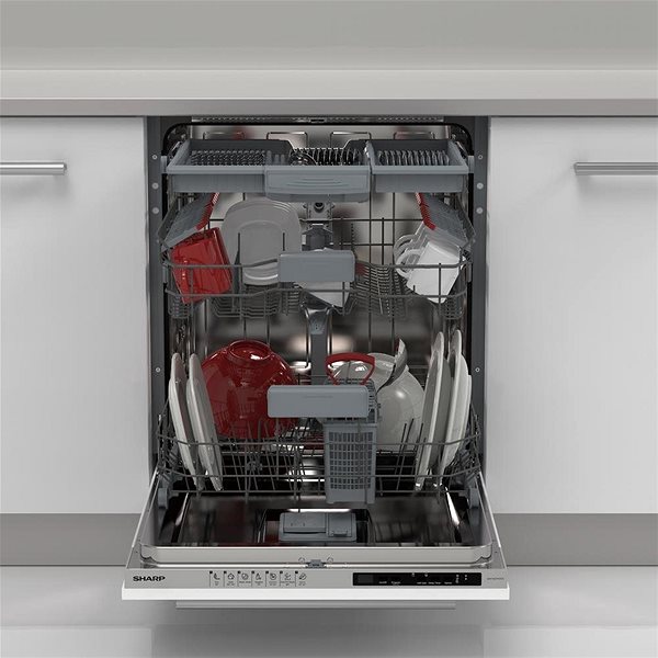 Built-in Dishwasher SHARP QW NI27I47DX-DE Lifestyle