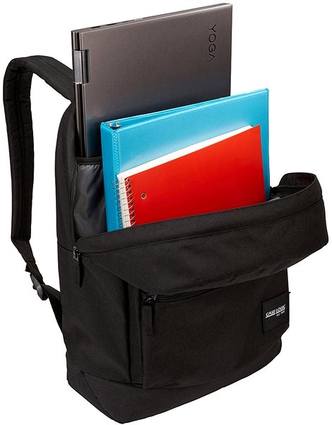 Školský batoh Case Logic Commence batoh z recyklovaného materiálu 24 l, čierny ...