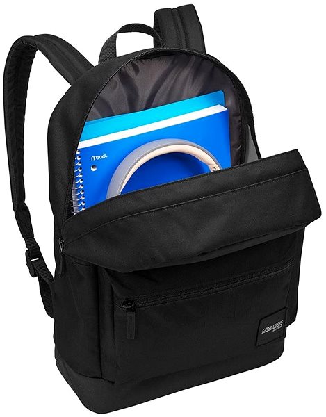 Laptop Backpack Case Logic Alto recycled material backpack 26 l Black ...