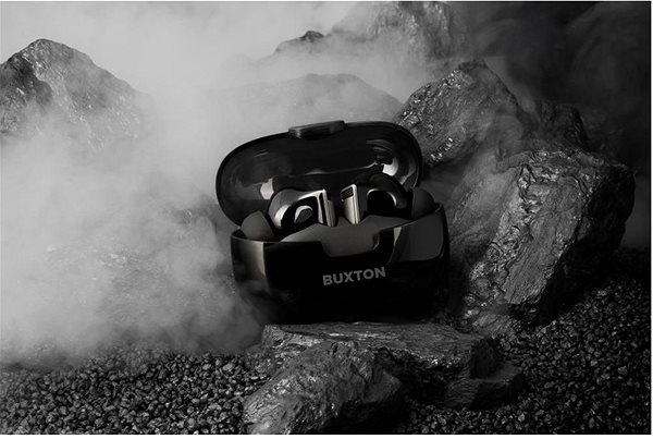 Vezeték nélküli fül-/fejhallgató Buxton BTW 3800, fekete ...