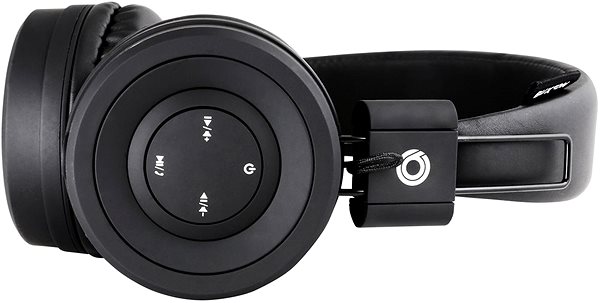 Wireless Headphones Buxton BHP 7501 BLACK Lateral view