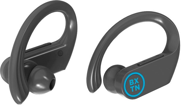 Wireless Headphones Buxton REI-TW 300 DARK GREY IPX7 TWS Lateral view