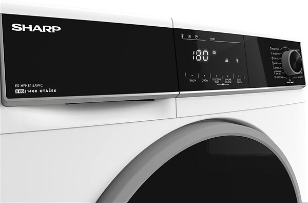 Washing Mashine SHARP ES HFH814AWC Optional