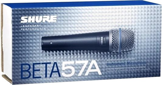 Mikrofon Shure BETA 57A Csomagolás/doboz
