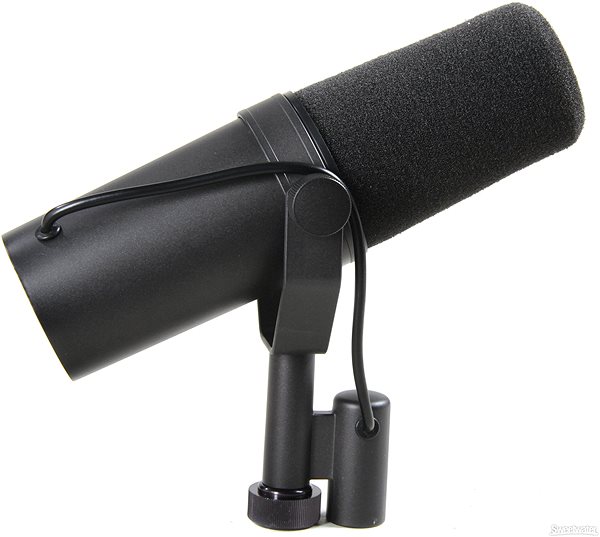 Microphone Shure SM7B Lateral view