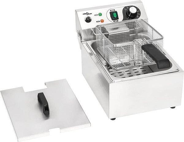Deep Fryer SHUMEE Electric Fryer 10 l Lateral view