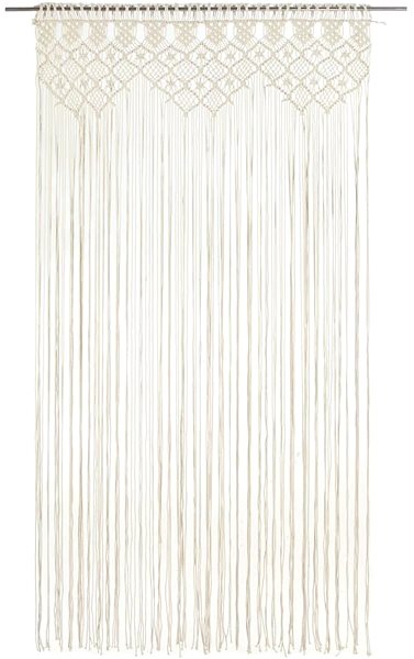 Záves Shumee Macramé 140 × 240 cm bavlna ...