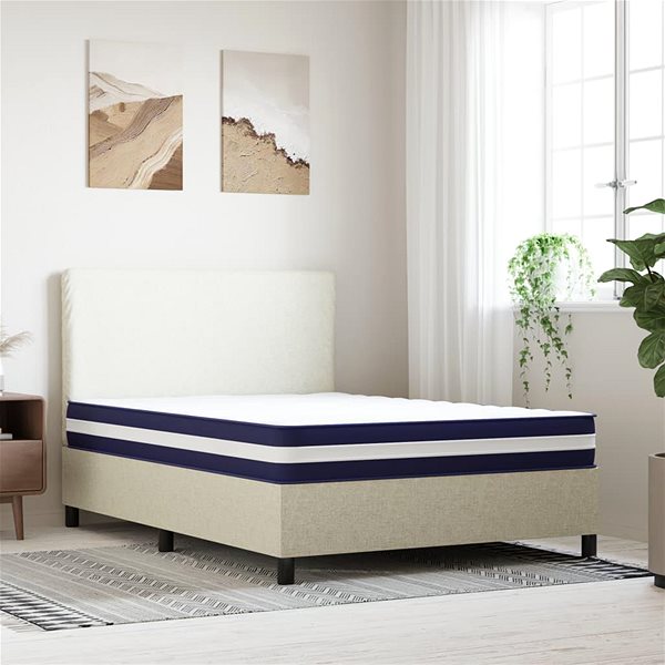 Mattress SHUMEE Medium firm spring mattress 140 × 200 cm ...