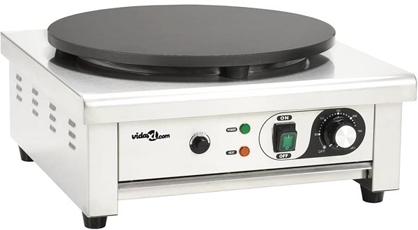 SHUMEE Crepe maker with pull-out drawer 40 cm 3000 W.