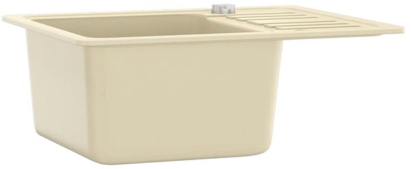 Stainless Steel Sink SHUMEE Granite kitchen sink simple beige ...