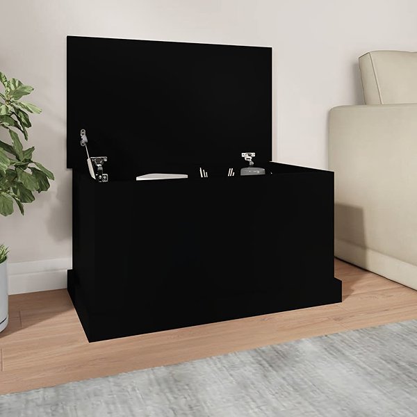 Truhla Shumee Úložný truhla 70 × 40 × 38 cm černý ...